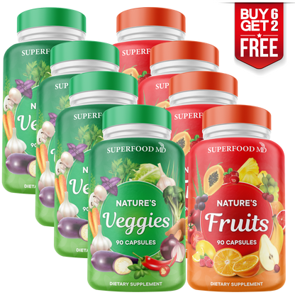Superfood MD - Fruits & Veggies Daily Blend ( BUY 6 GET 2 FREE )