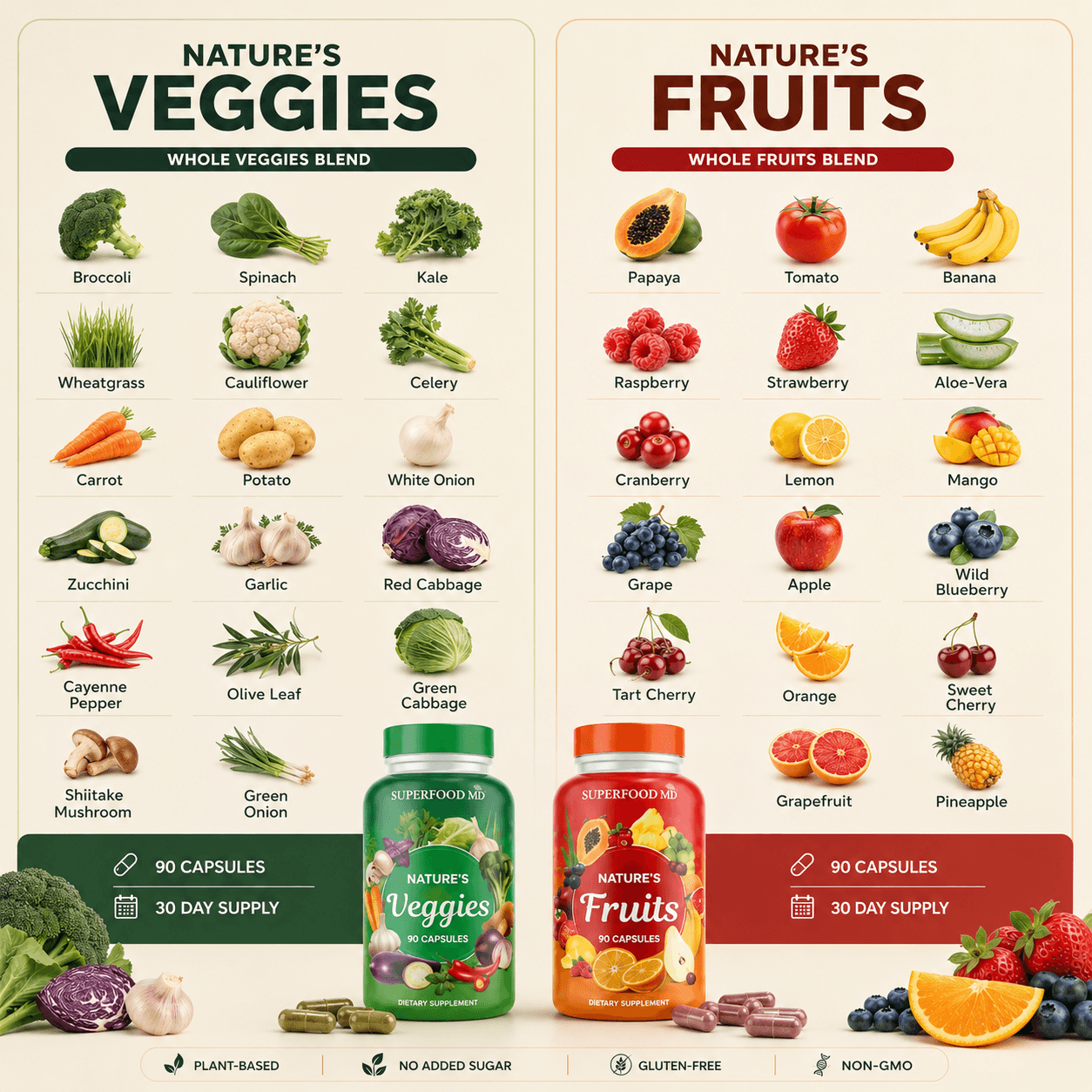 Superfood MD - Fruits & Veggies Daily Blend