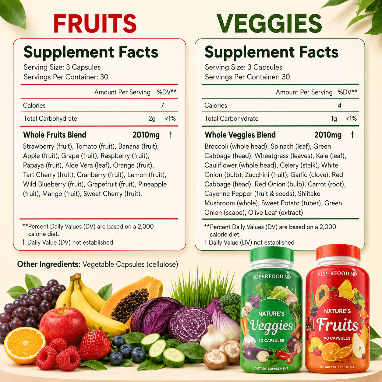 Superfood MD - Fruits & Veggies Daily Blend